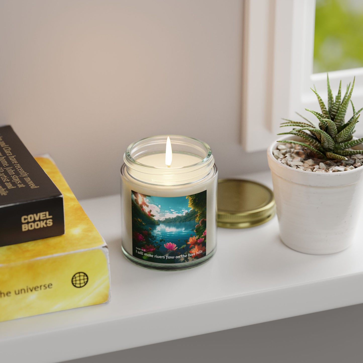 Serene Scented Candles - I will make the rivers flow