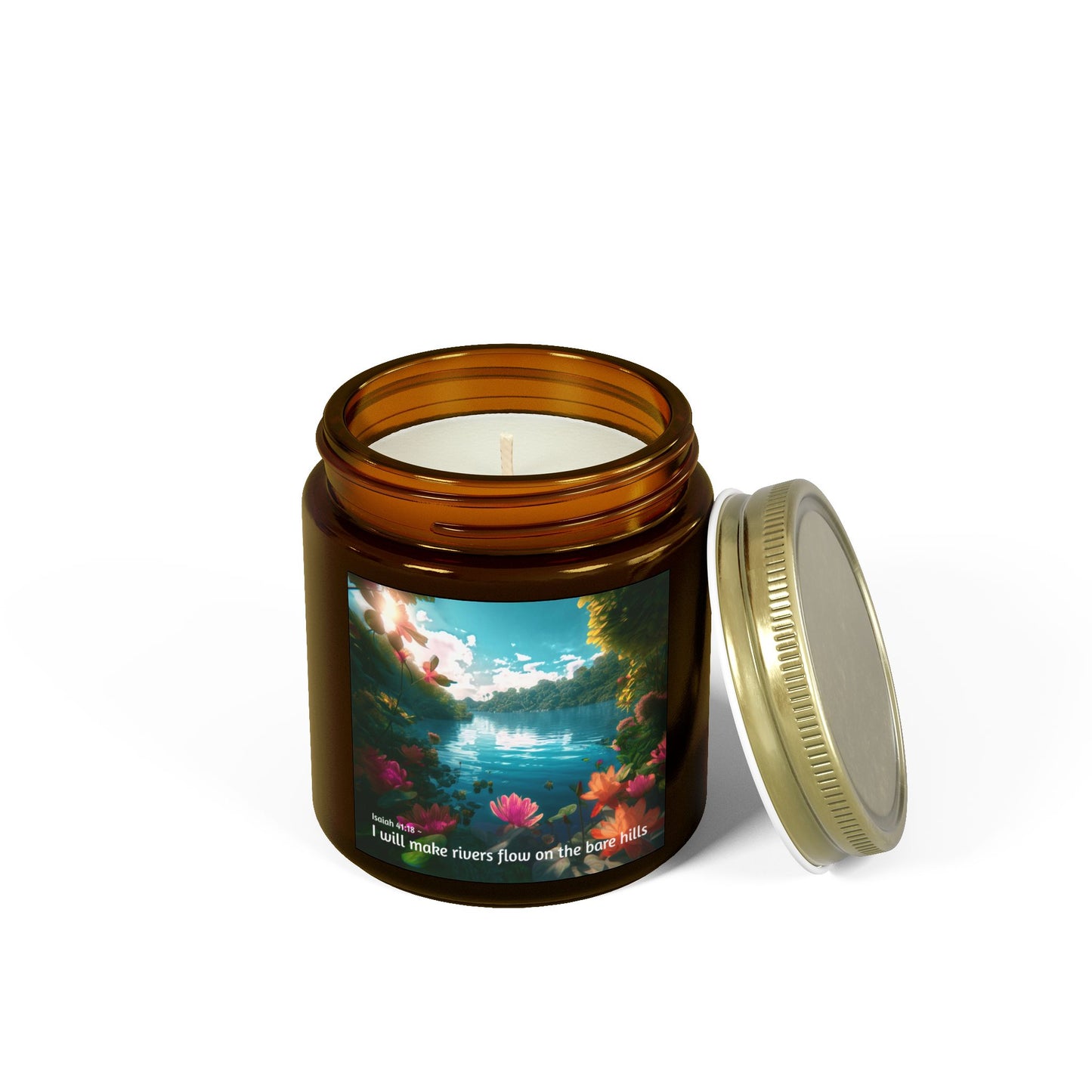 Serene Scented Candles - I will make the rivers flow