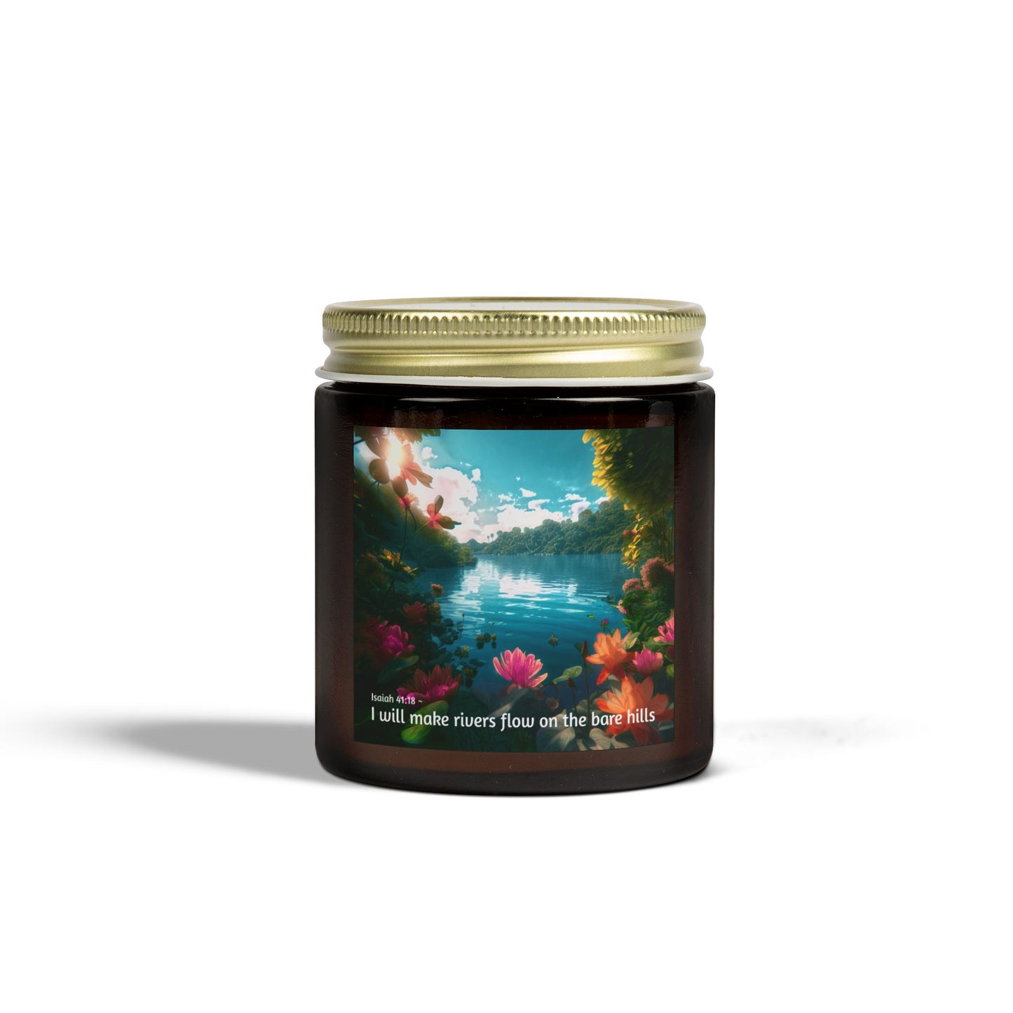 Serene Scented Candles - I will make the rivers flow