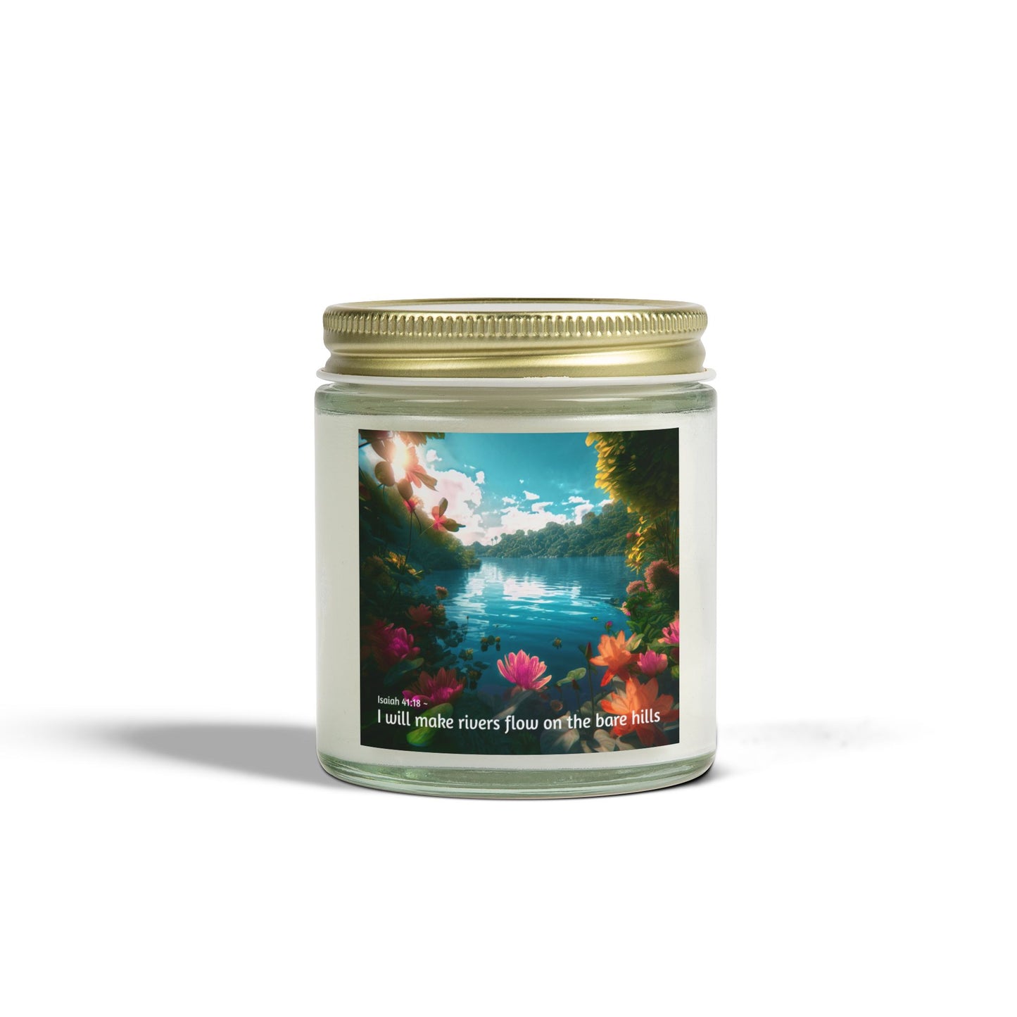 Serene Scented Candles - I will make the rivers flow